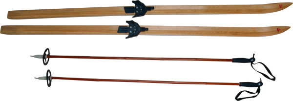 Лыжи без фона