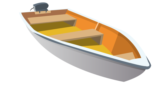 Лодка сбоку