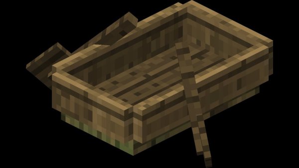 Лодка из майна