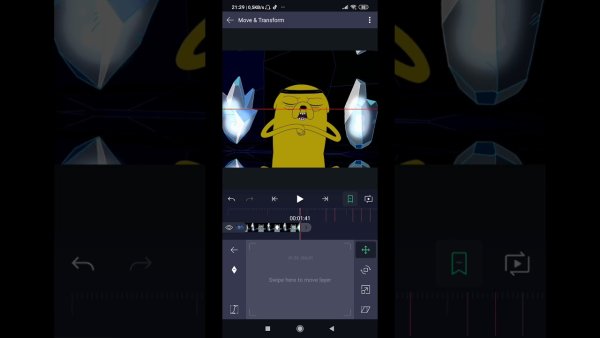 Alight Motion Интерфейс