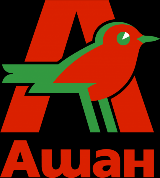 Фирменный знак Ашан