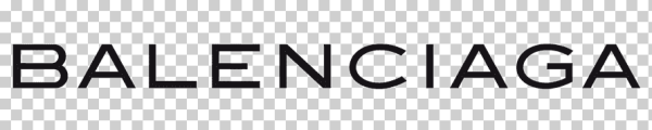 Balenciaga logo на прозрачном фоне