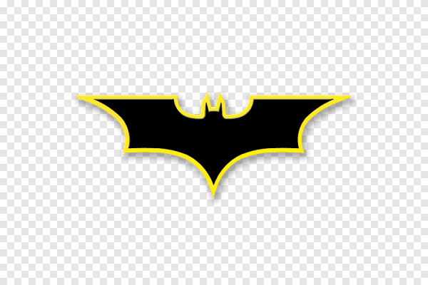 Знак Бэтмена на прозрачном фоне