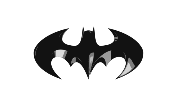 Значок Бэтмена на прозрачном фоне