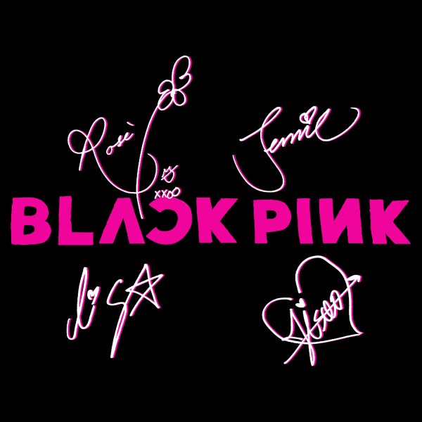 Обои BLACKPINK logo