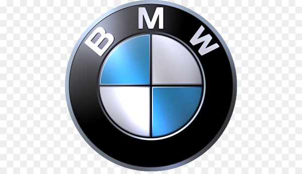 Значок БМВ круглый