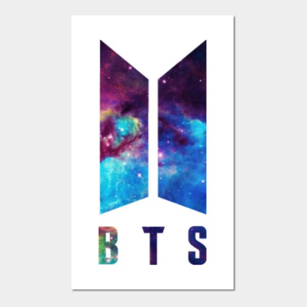 Логотип БТС на белом фоне