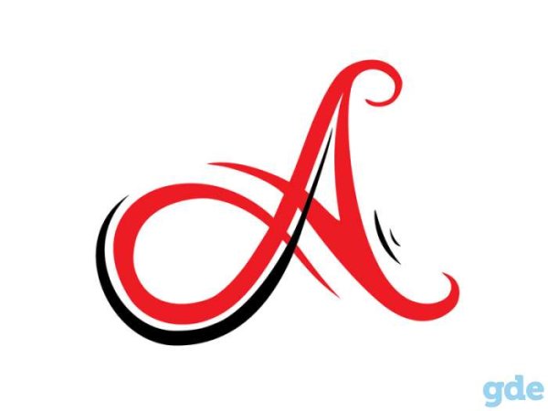 Красивая буква к для логотипа