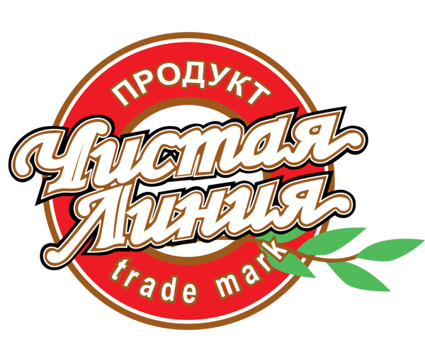 Чистая линия мороженое логотип