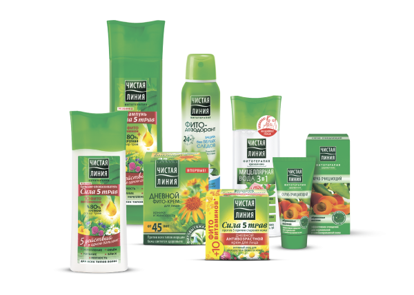 Чистая линия товарный ассортимент