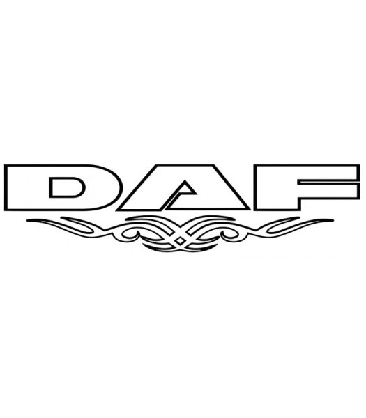 DAF XF 105 наклейки вектор