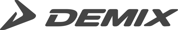 Логотип Demix в магазине