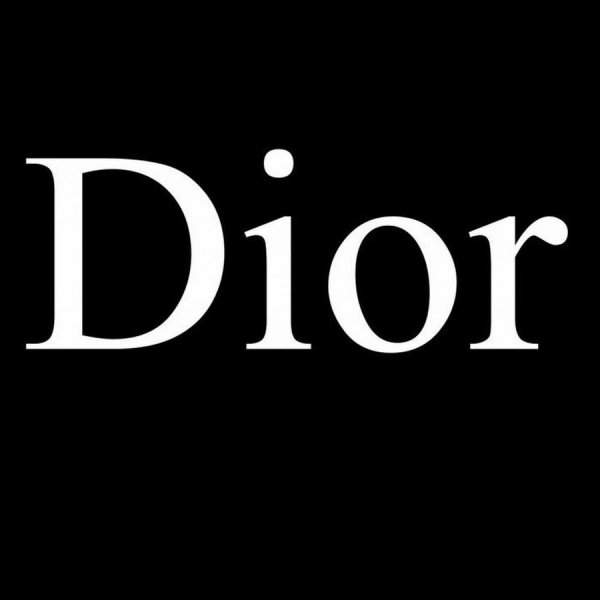 Dior надпись