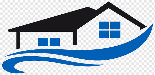 Дом логотип на прозрачном фоне