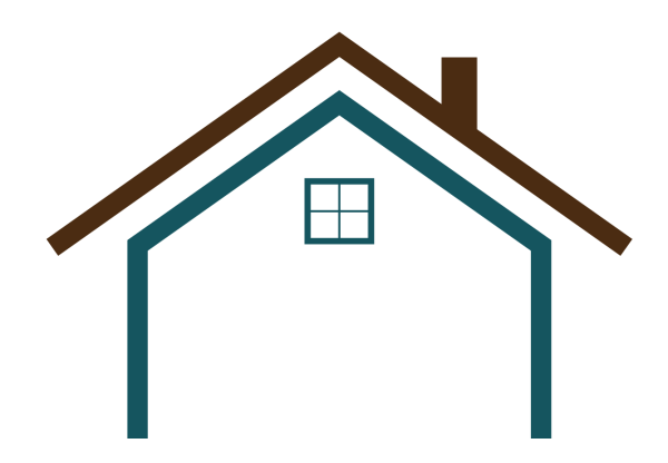 Дом контур логотип