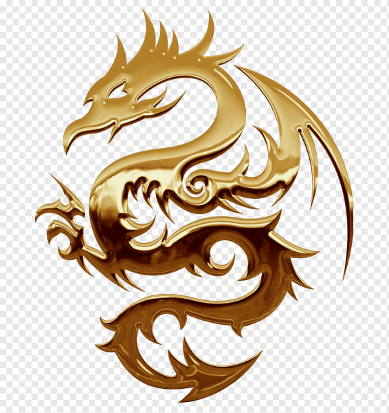 Золотой дракон символ