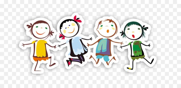 Клипарт друзья на прозрачном фоне