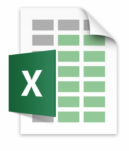 Значок MS excel