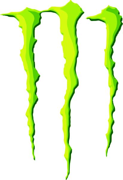 Монстр энэрджи наклейка