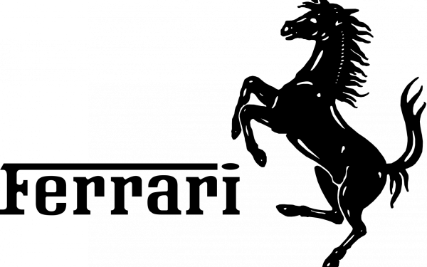 Надпись Феррари