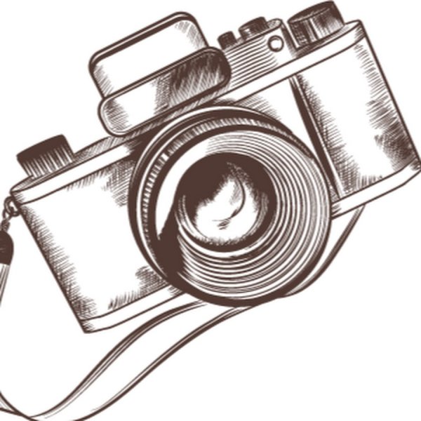 Камера рисунок карандашом