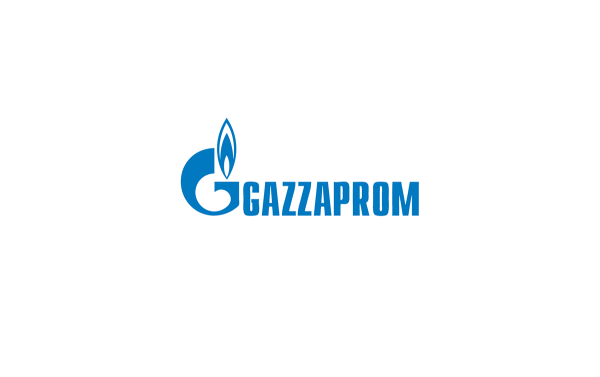 Газпром логотип без фона