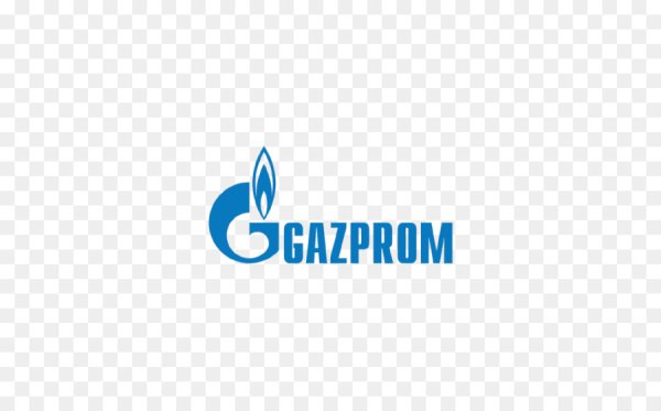 Газпром логотип без фона