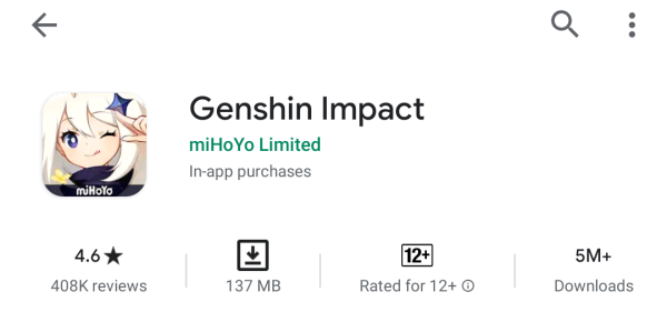 Геншин Импакт иконка