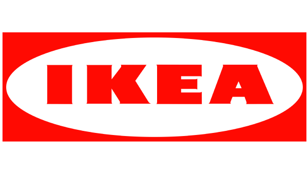 Красный логотип икеа