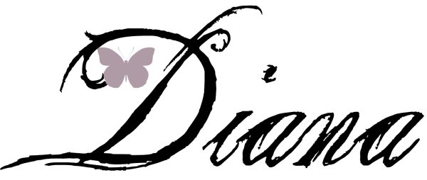 Красивая надпись Диана
