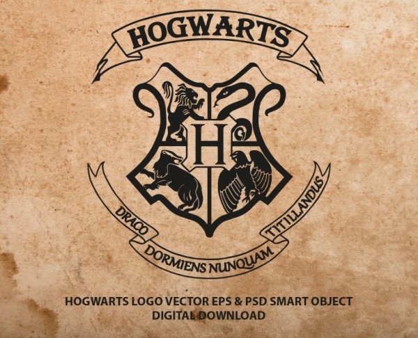 Принты Хогвартс