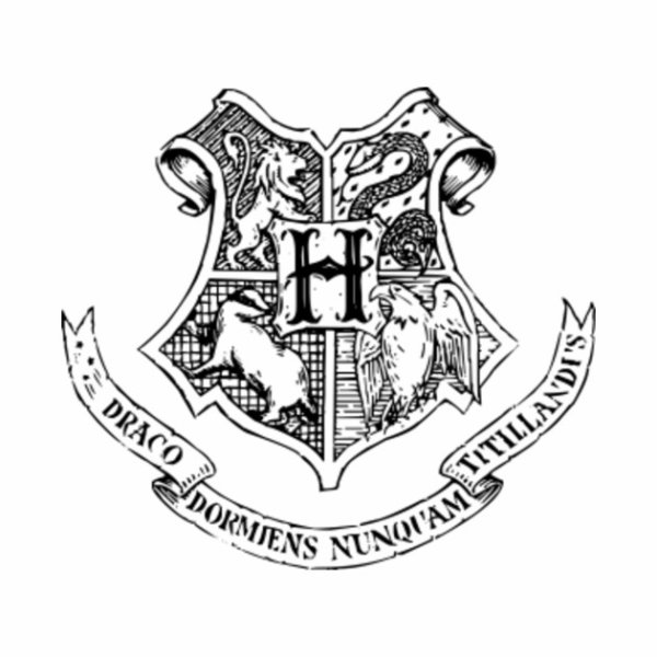 Гарри Поттер герб Хогвартса