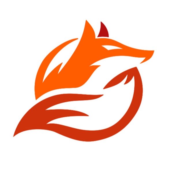 Логотип в виде лисы