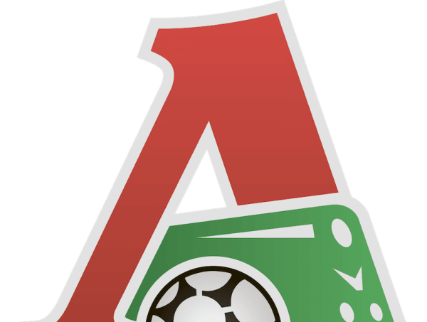 Локомотив ФК логотип на белом фоне