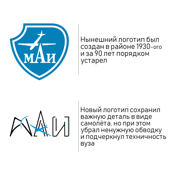 МАИ логотип без фона