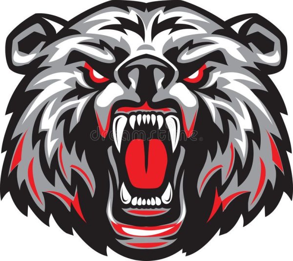 Злой медведь логотип