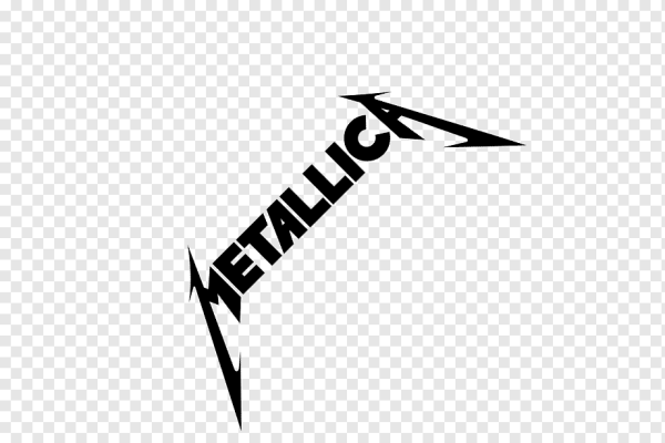 Metallica логотип на прозрачном фоне
