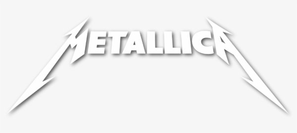 Metallica надпись без фона