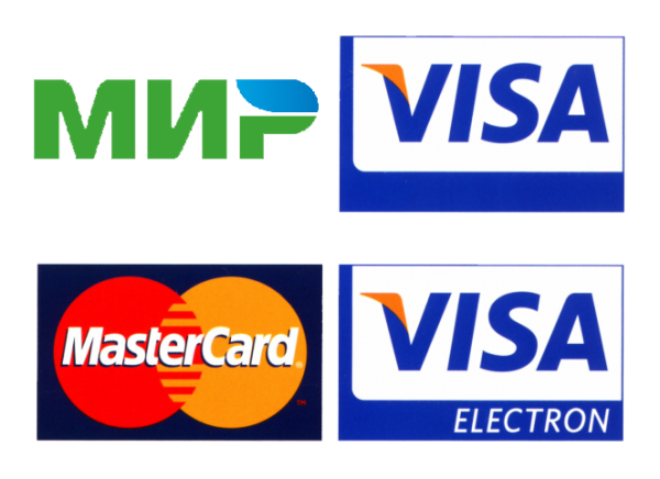 Логотип виза Мастеркард мир