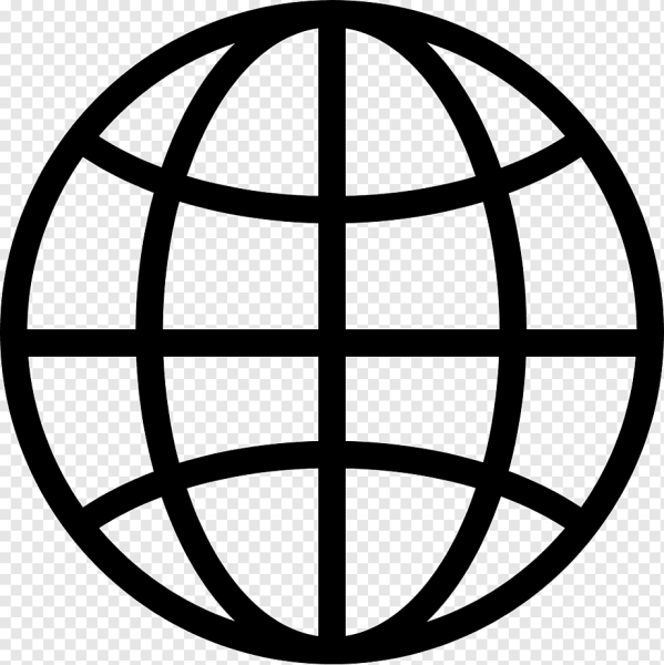 Земной шар значок