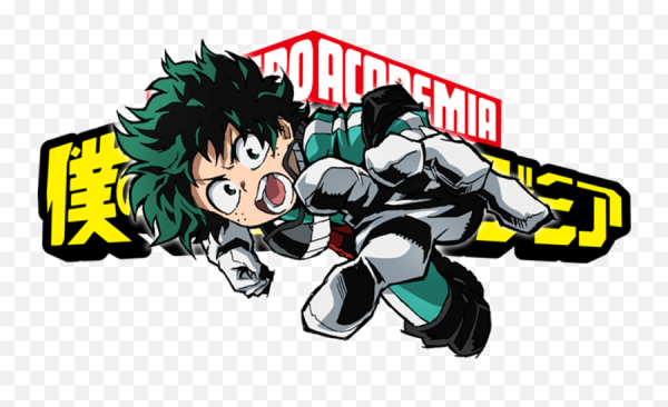Логотип аниме моя геройская Академия