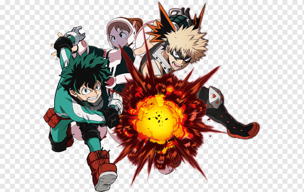 Моя геройская Академия рендер