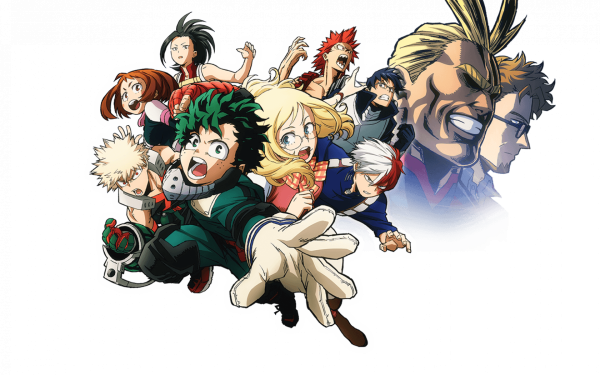 Моя геройская Академия герои