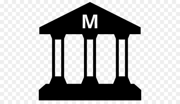 Иконка музей на прозрачном фоне