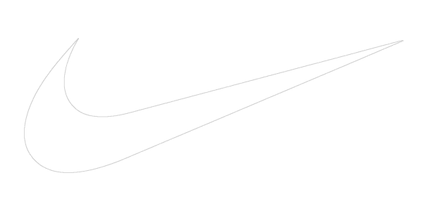 Nike logo PNG White