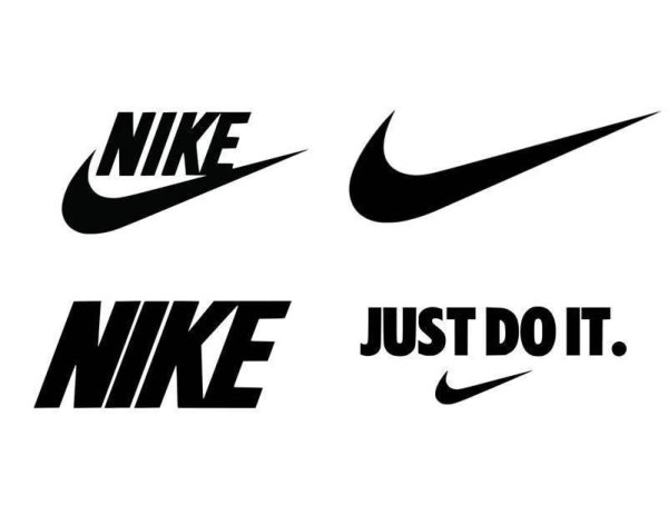 Nike надпись