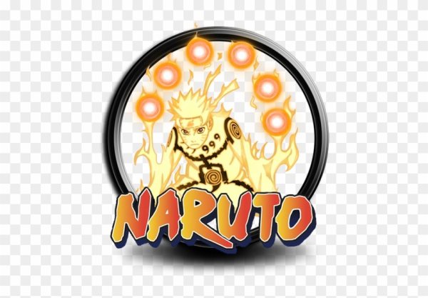 Naruto логотип с прозрачным фоном