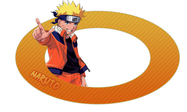 Рамка в стиле Наруто