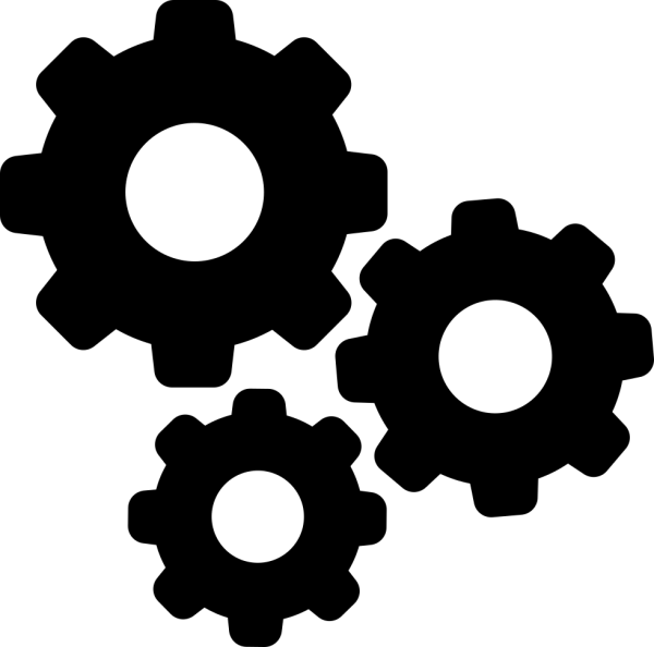 Шестеренка пиктограмма
