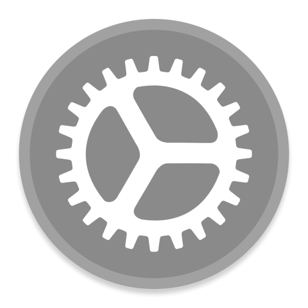 Значок шестеренки